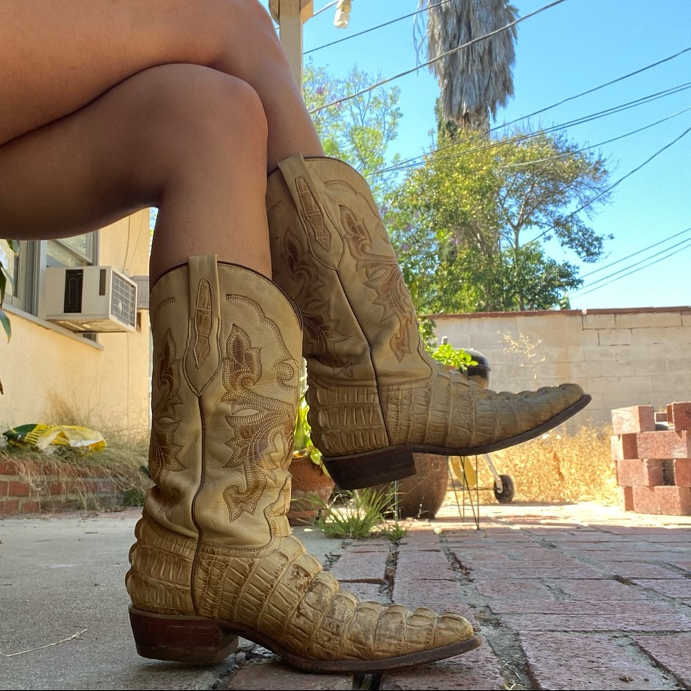 Crocodile Cowboy Boots